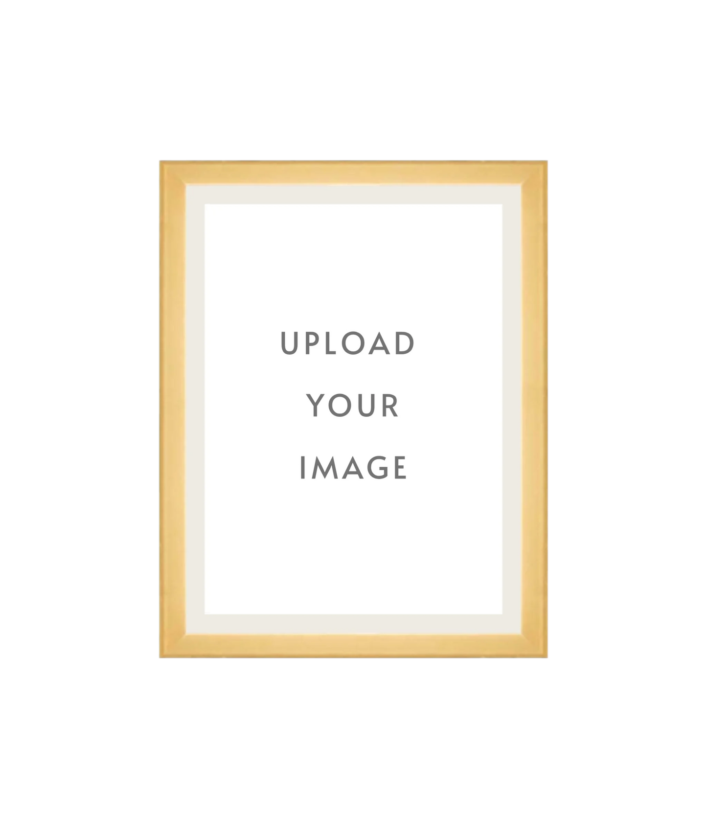4.2 GOLD FRAME 9x12 off white matting