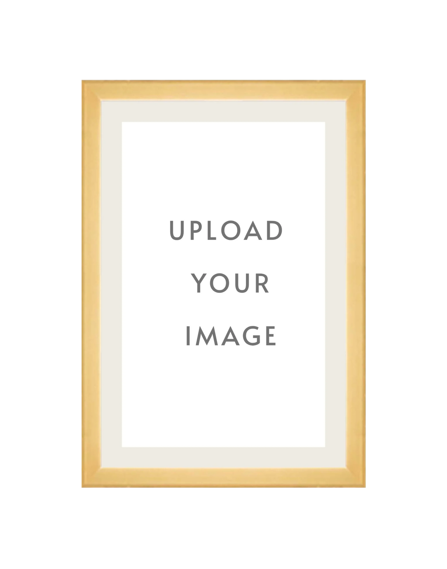 4.2 GOLD FRAME 12x18 off white matting