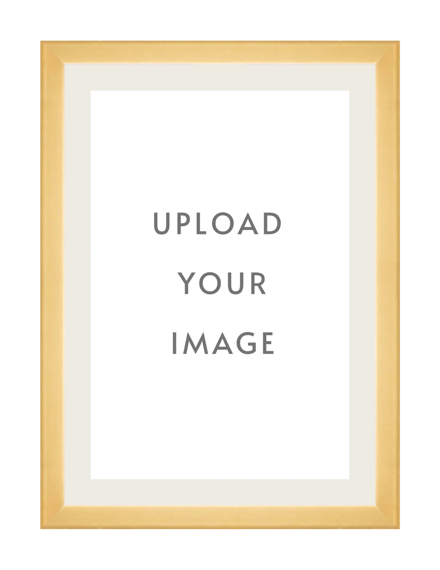 4.2 GOLD FRAME 24x34 off white matting