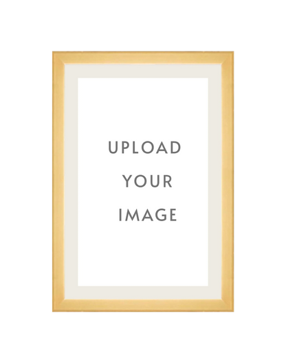 4.2 GOLD FRAME 12x18 off white matting