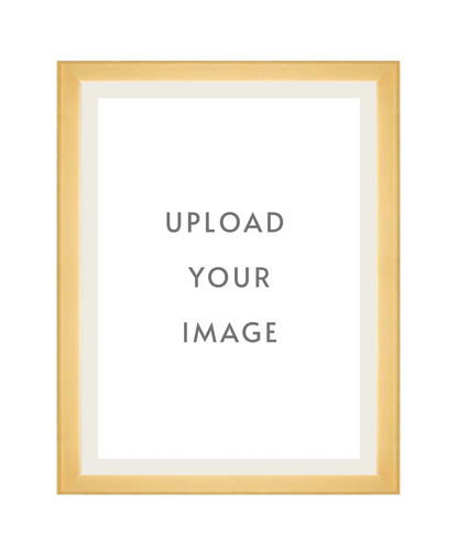 4.2 GOLD FRAME 18x24 off white matting