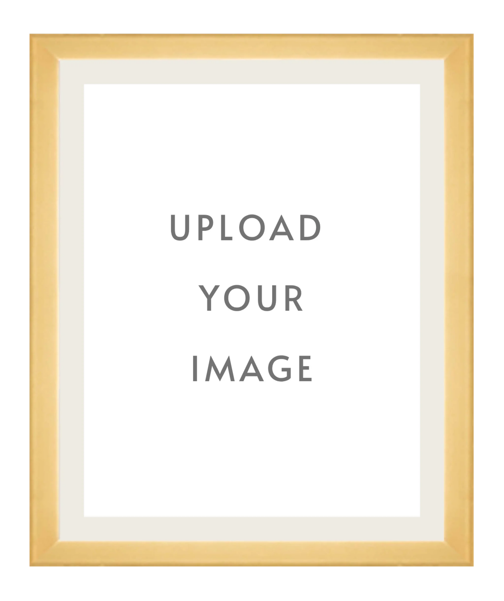 4.2 GOLD FRAME  32x40 off white matting