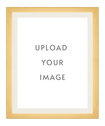4.2 GOLD FRAME  32x40 off white matting