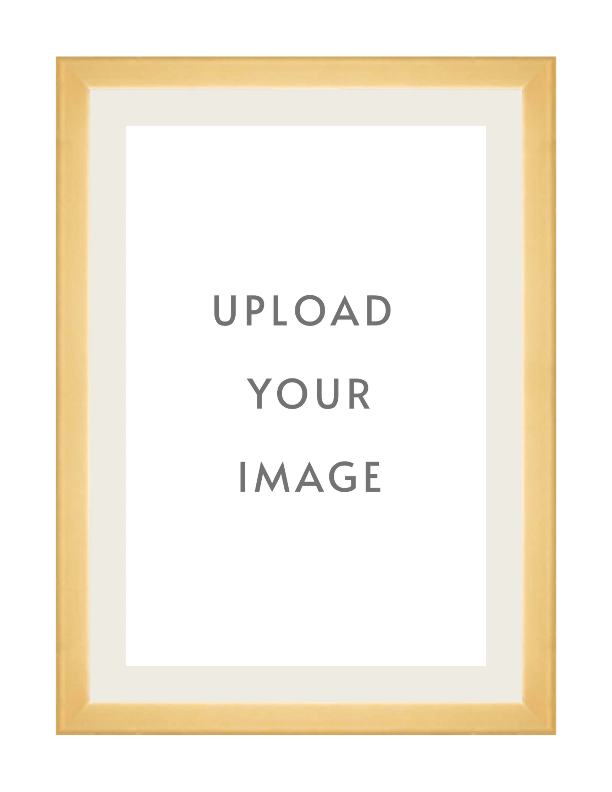 4.2 GOLD FRAME  24x34 off white matting
