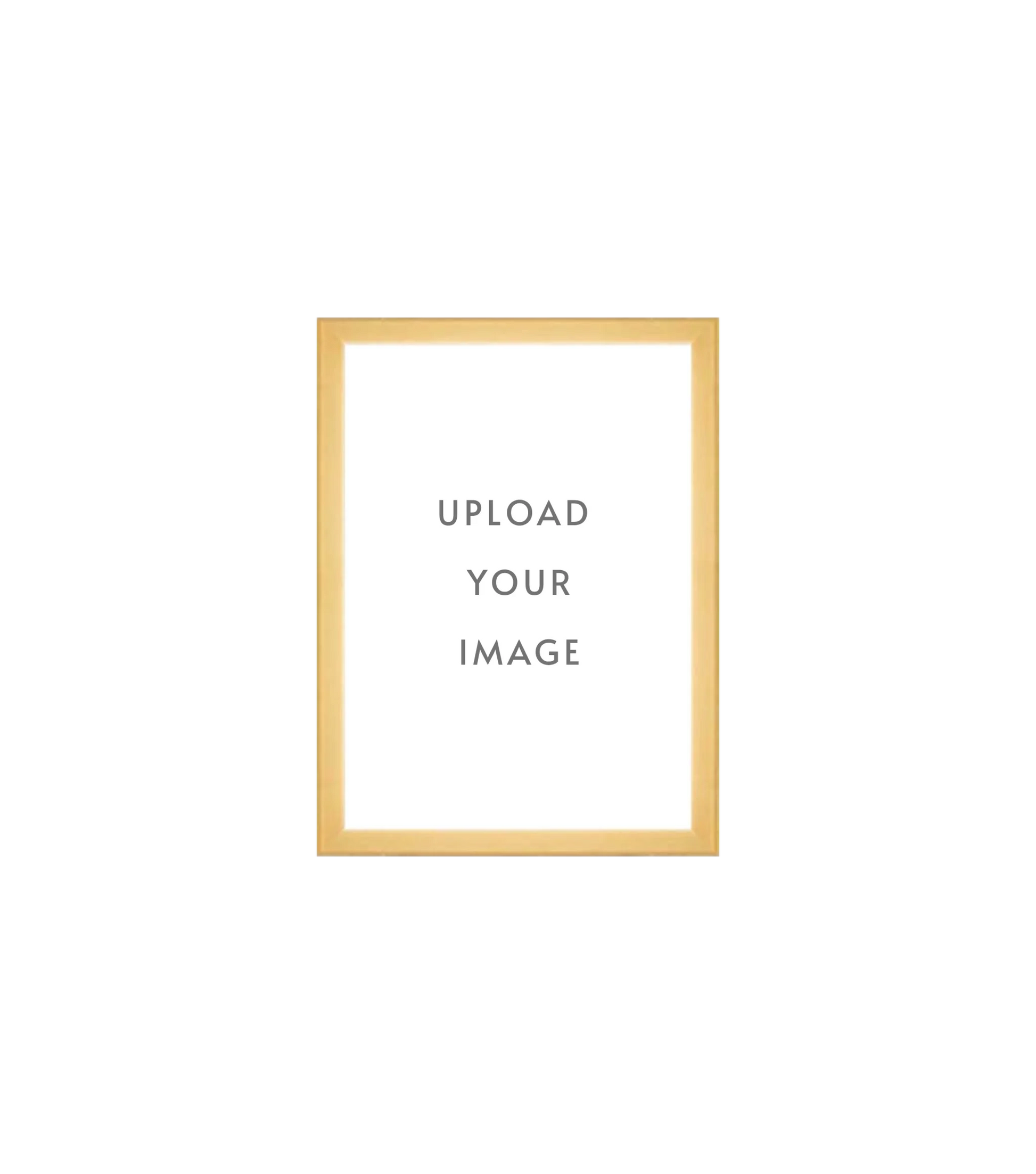 4.3 GOLD FRAME  5x7 white matting
