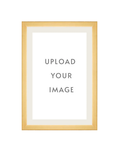 4.2 GOLD FRAME 12x18 off white matting