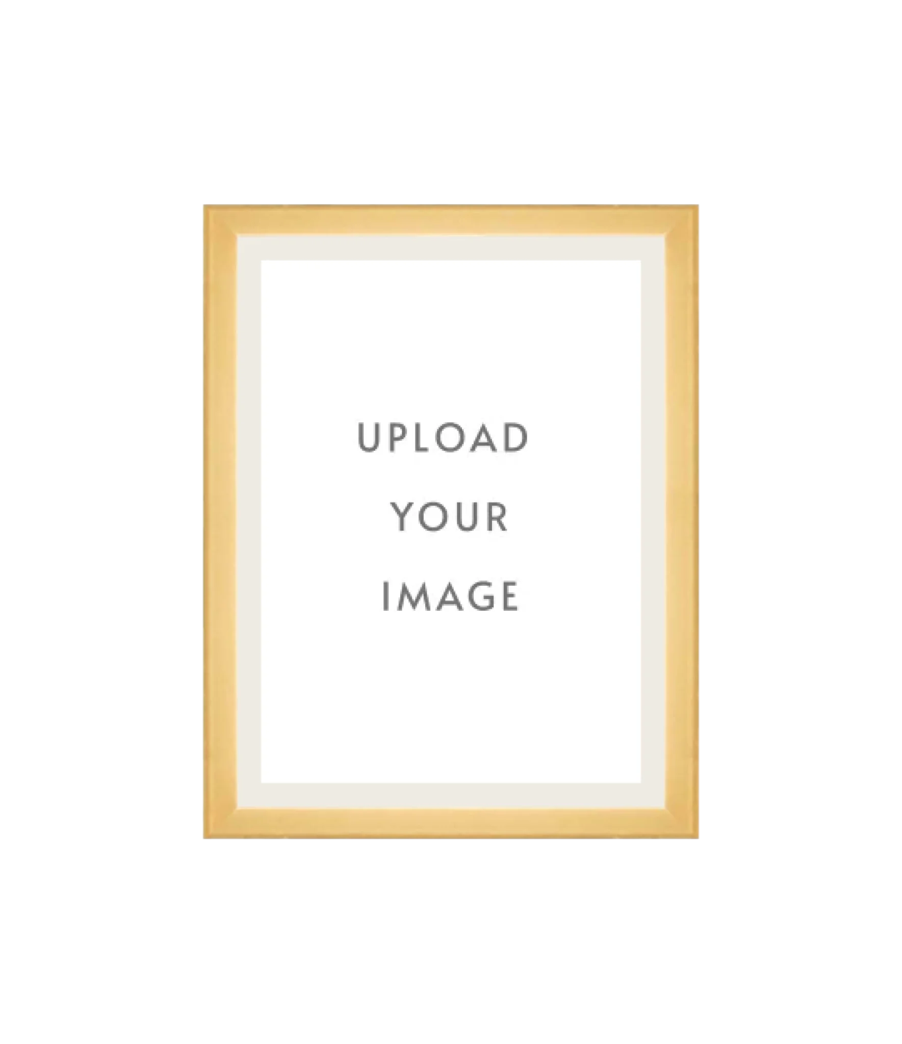 4.2 GOLD FRAME 9x12 off white matting