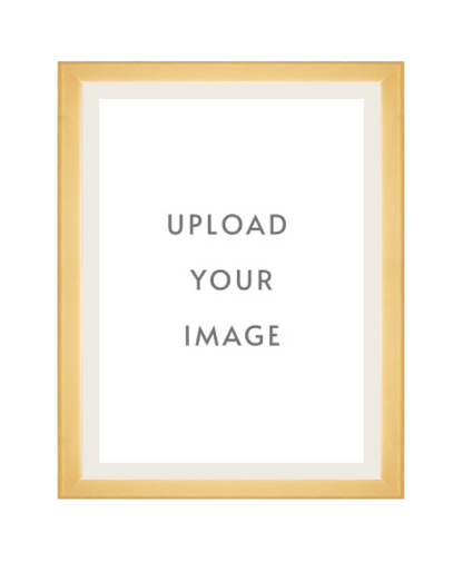 4.2 GOLD FRAME 18x24 off white matting