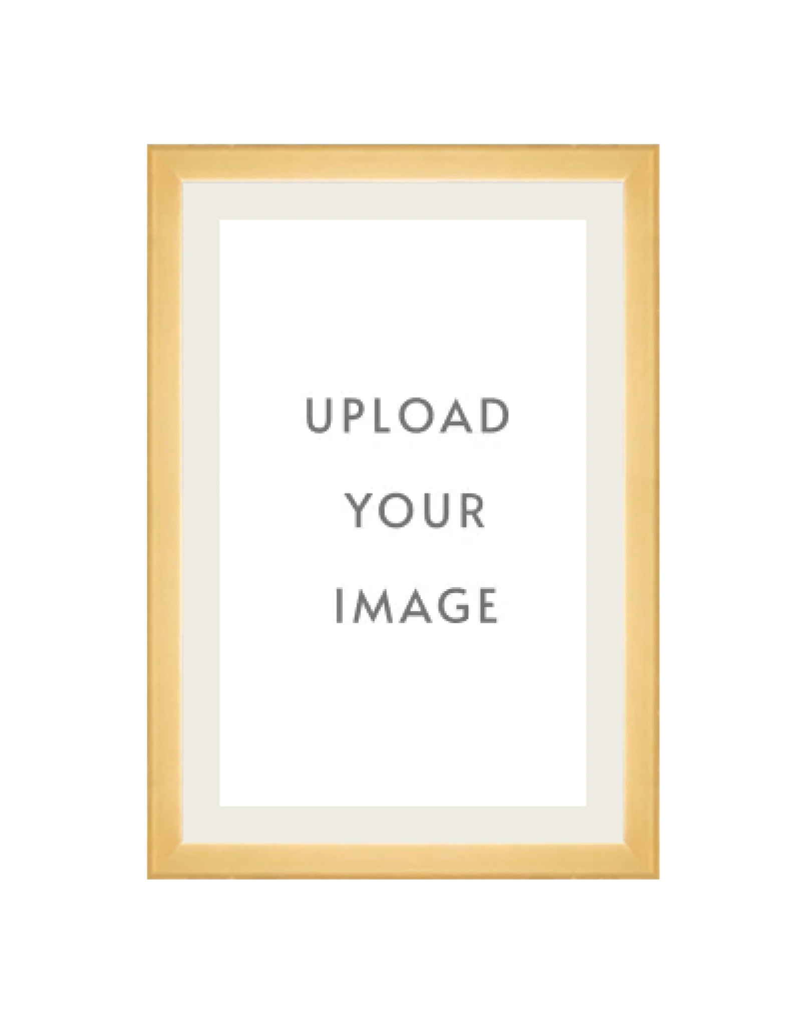 4.2 GOLD FRAME 12x18 off white matting