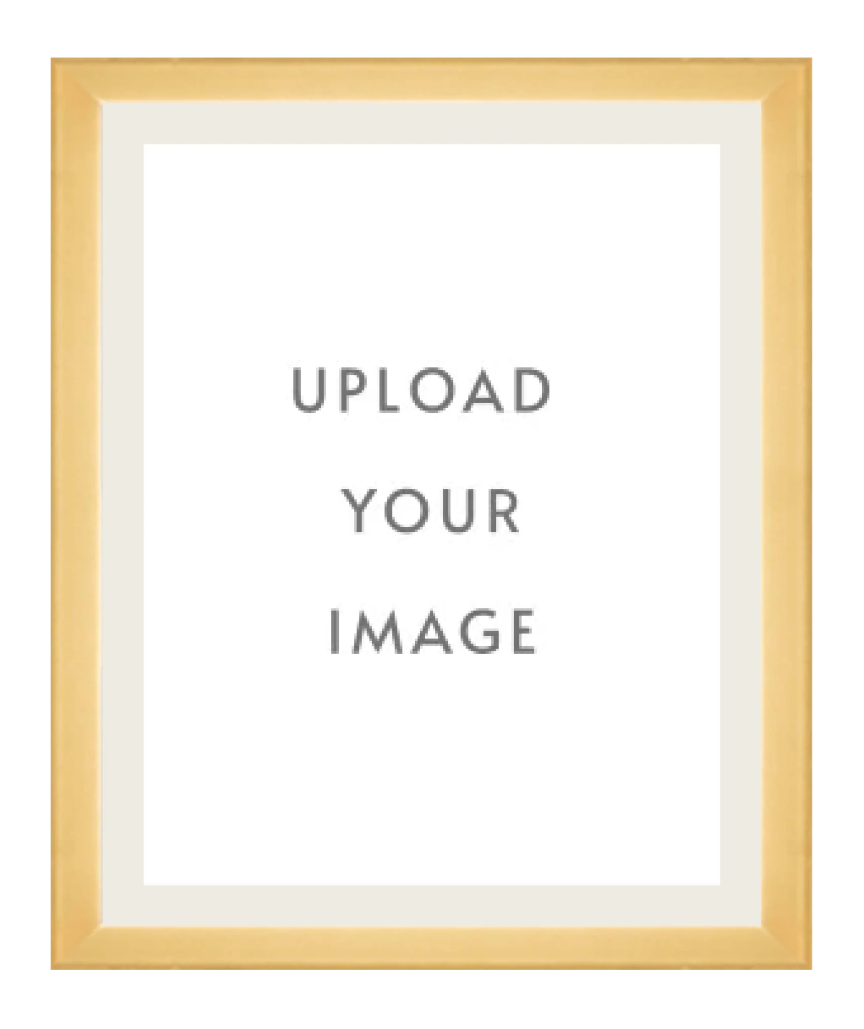 4.2 GOLD FRAME  32x40 off white matting