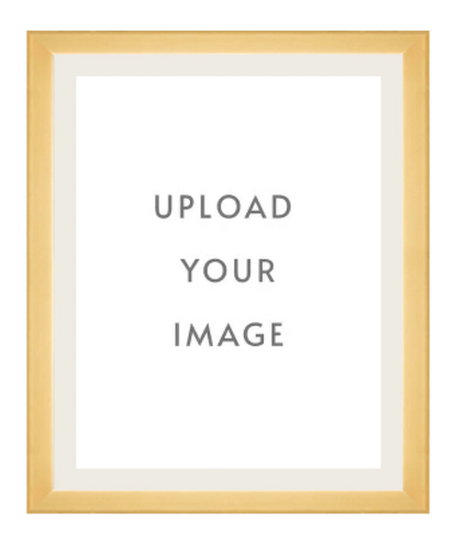 4.2 GOLD FRAME  32x40 off white matting